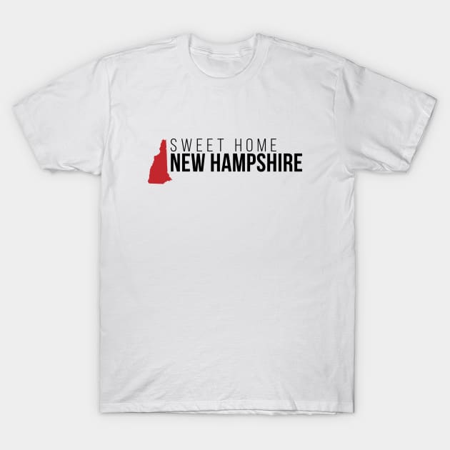 Sweet Home New Hampshire T-Shirt by Novel_Designs